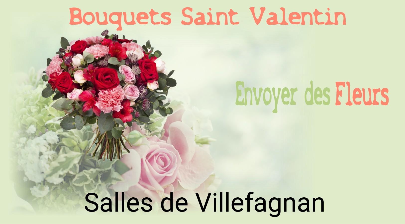 Roses de Saint-Valentin livrées à Salles-de-Villefagnan